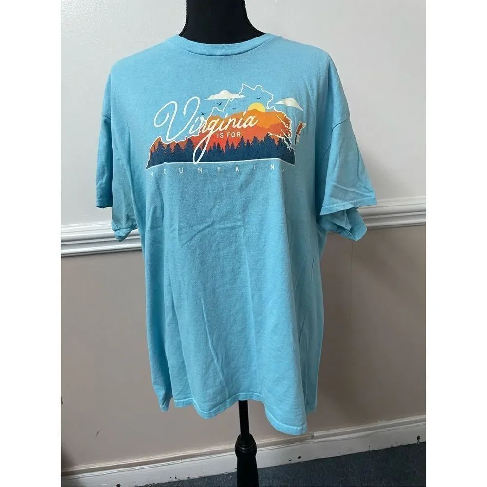 Virginia Mountains Short Sleeve Tee Shirt